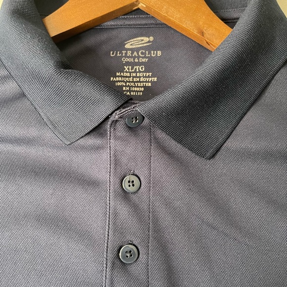 Men’s Ultra Club XL/TG Blue long sleeves cool & dry - Picture 5 of 5